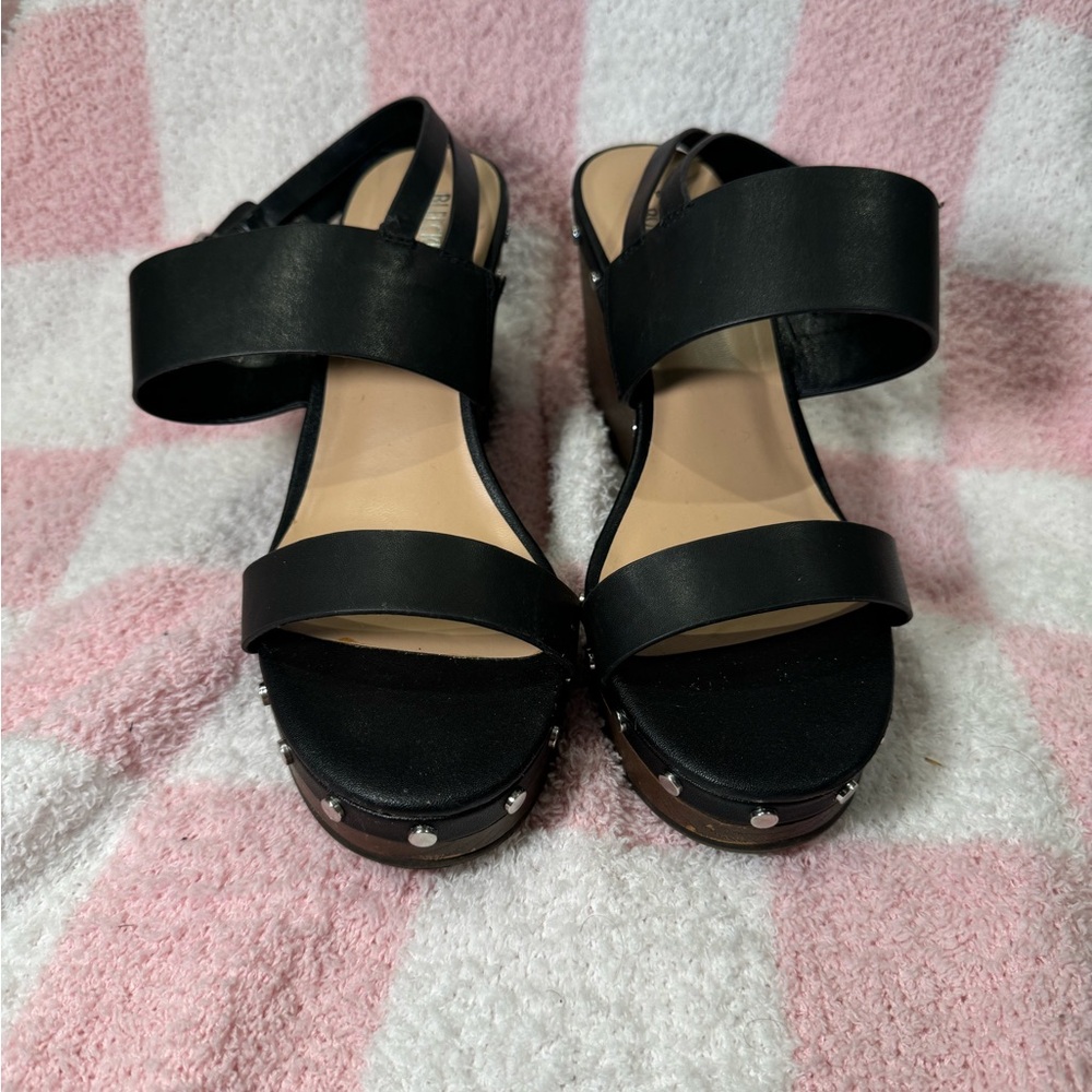 Bleecker & Bond Black Wedges